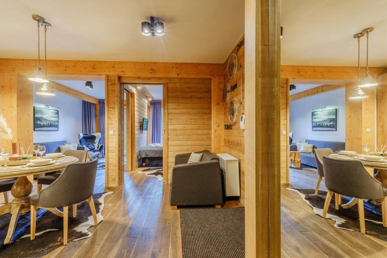 Apartment Pod Giewontem Gawra - Piekny Z Tarasem, Sauna I Jacuzzi W Cenie Pobytu - 5 Min Pieszo Do Krupowek *